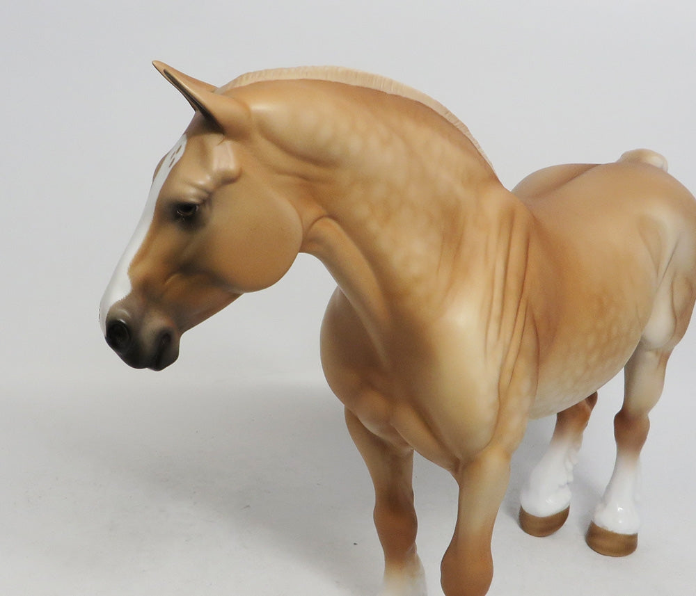 SHOSHONI-OOAK DAPPLE PALOMINO HEAVY DRAFT MARE 10/12/18