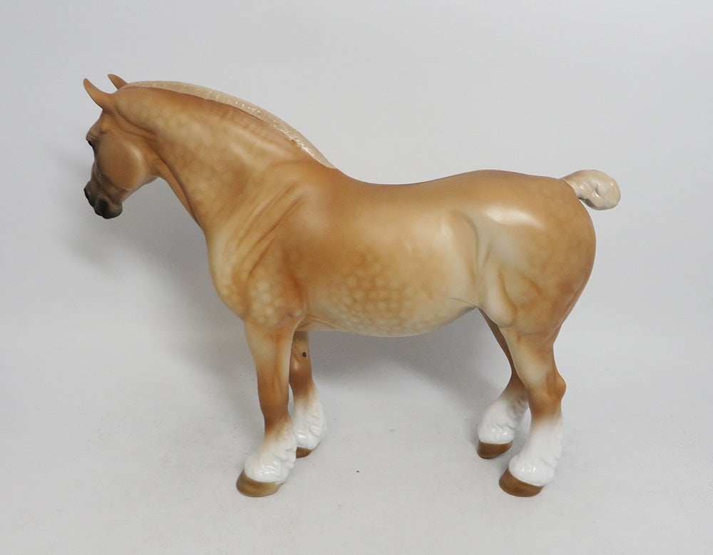 SHOSHONI-OOAK DAPPLE PALOMINO HEAVY DRAFT MARE 10/12/18