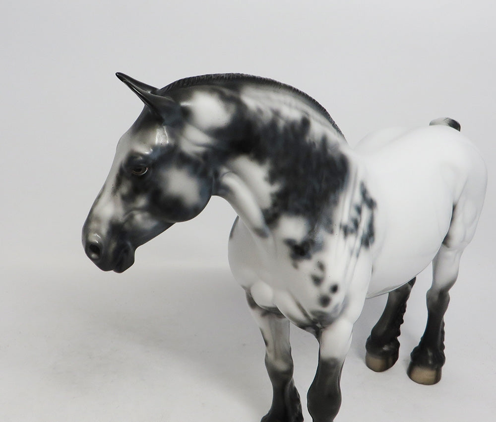 CHEYENNE-OOAK SABINO HEAVY DRAFT MARE BY DAWN QUICK 10/12/18