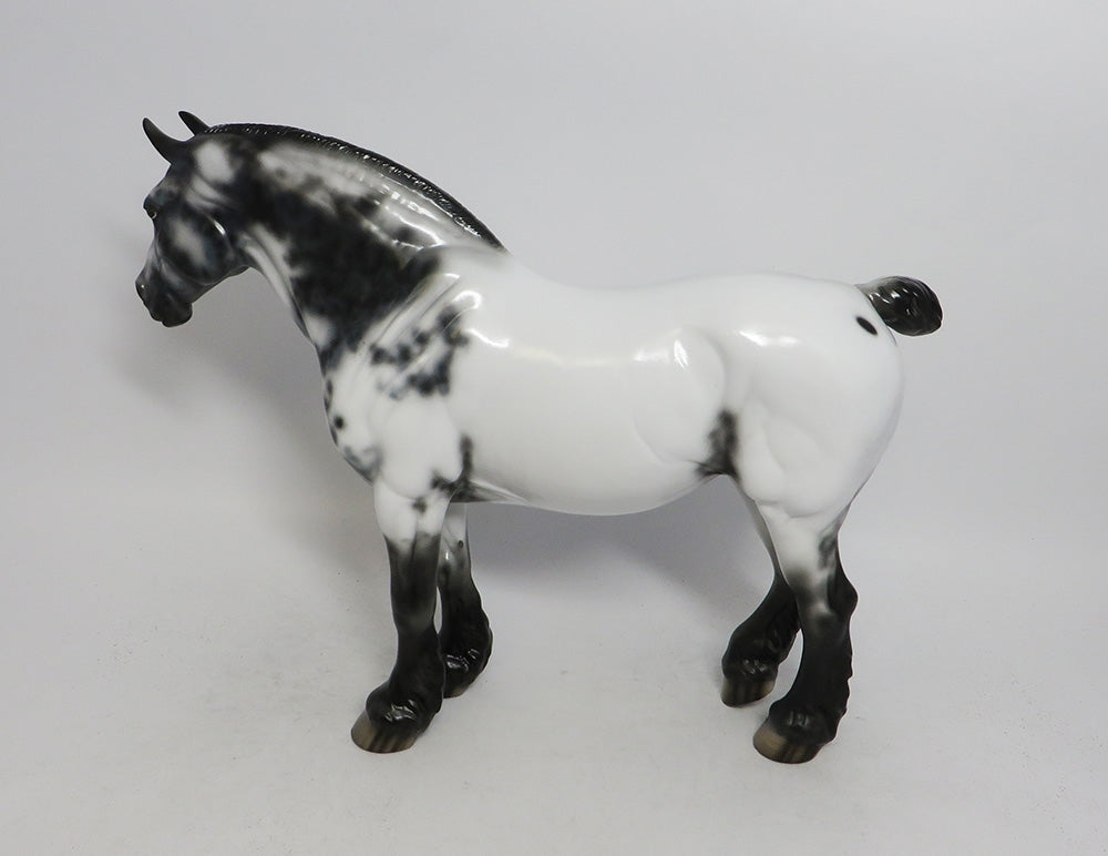 CHEYENNE-OOAK SABINO HEAVY DRAFT MARE BY DAWN QUICK 10/12/18