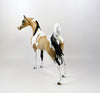 CAPELLA  - OOAK DAPPLE BUCKSKIN TOBIANO  ARABIAN MODEL HORSE BY AUDREY DIXON 6/27/19
