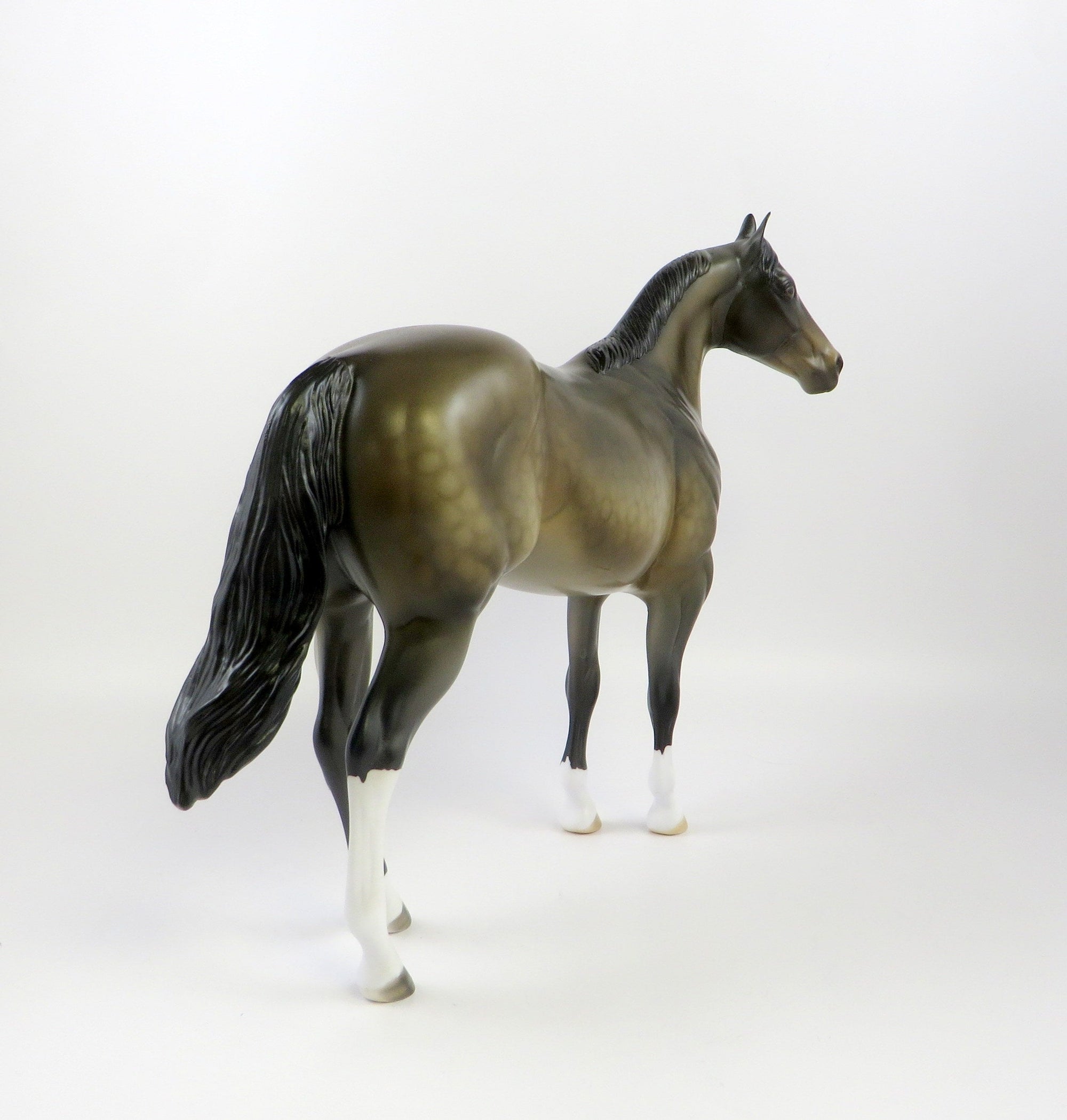 RAZULI - OOAK SOOTY BUCKSKIN  ISH BY AMANDA HOSTETLER 6/27/19