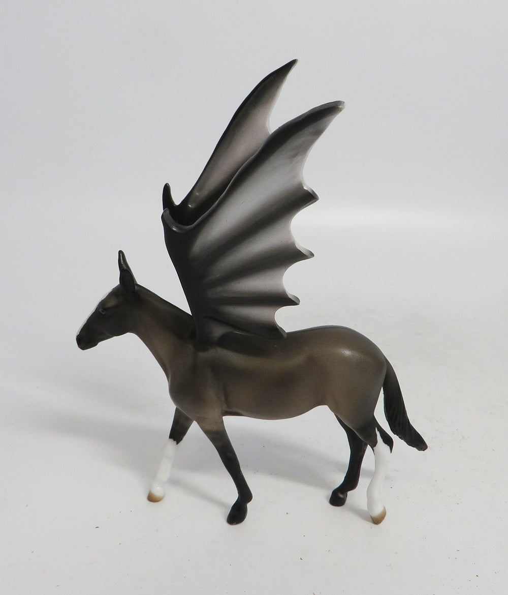 ELENA GILB- OOAK MULE BAT CHIP DECORATOR MM 18