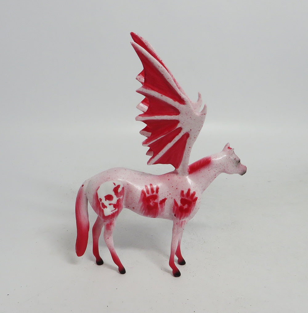 SALVADORE- OOAK STOCK BAT CHIP DECORATOR MM 18