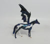 HAPPY HAUNTS-OOAK THOROUGHBRED  BAT CHIP DECORATOR MM 18
