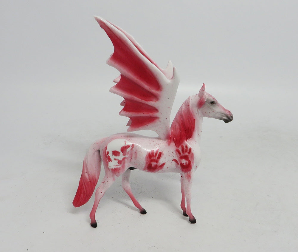 MARCEL-OOAK MORGAN BAT CHIP DECORATOR MM 18