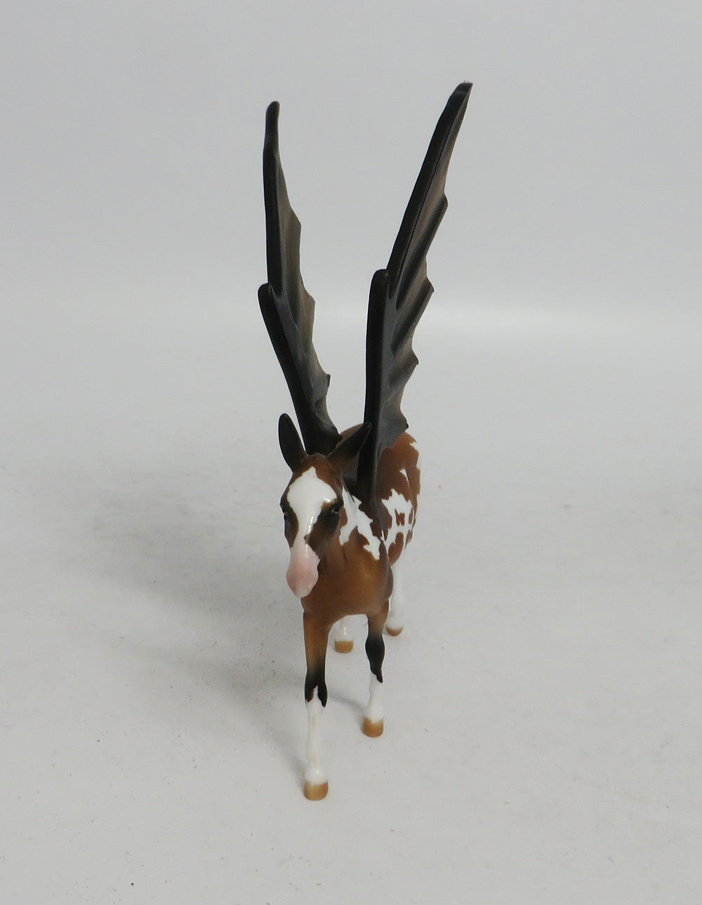 ALICE- OOAK BUCKSKIN PINTO MULE BAT CHIP MM 18
