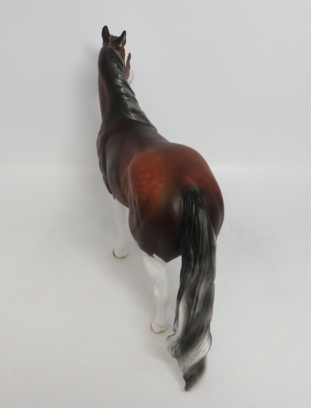 AGING FOREST -OOAK DAPPLE SILVER BAY PINTO ISH MODEL HORSE BY AUDREY DIXON 10/18/18