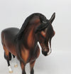 BAYLOR-OOAK BAY ANDALUSIAN MODEL HORSE MM 2018