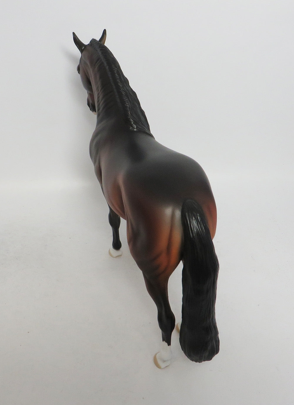 BAYLOR-OOAK BAY ANDALUSIAN MODEL HORSE MM 2018