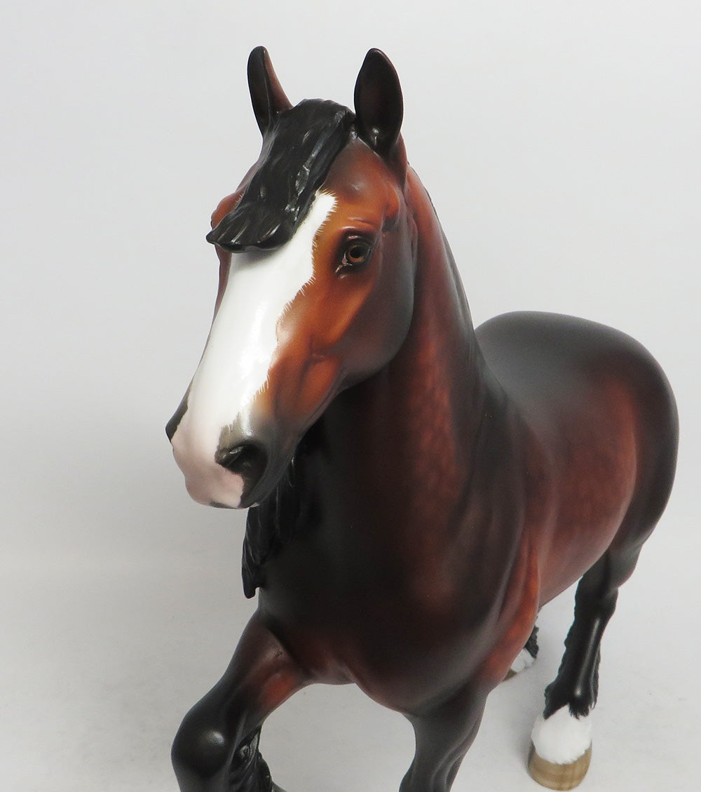 SULLY-OOAK DAPPLED BAY TROTTING DRAFTER 10/26/18