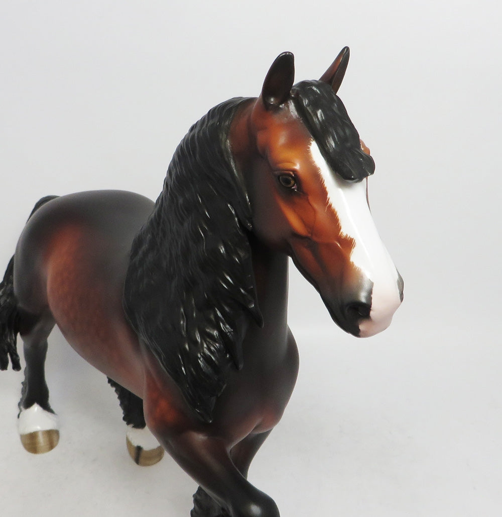 SULLY-OOAK DAPPLED BAY TROTTING DRAFTER 10/26/18