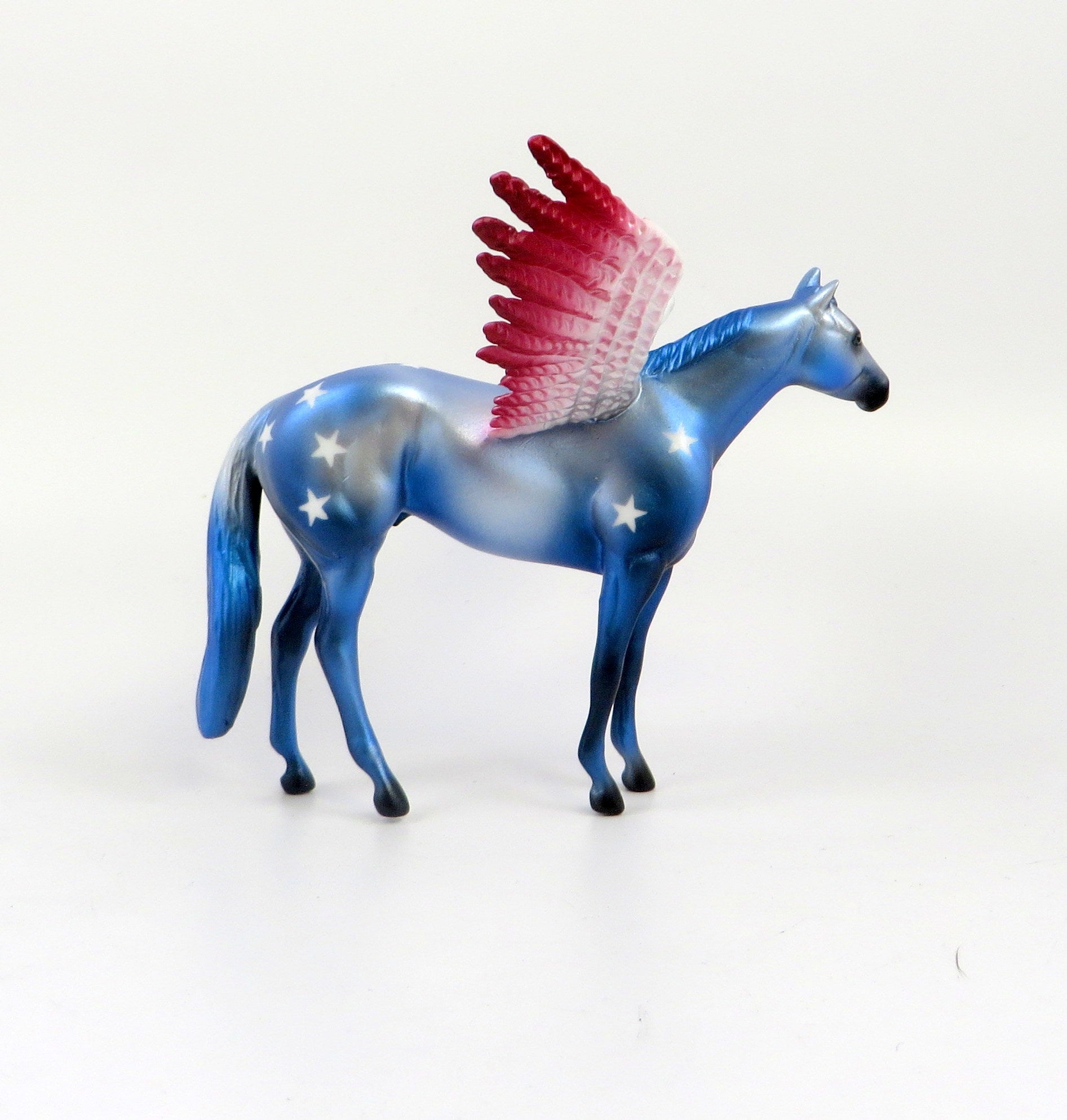 FLYING HIGH-LE-10 4TH OF JULY DECO STOCK HORSE CHIP 7/4/19