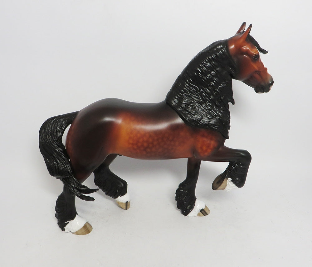 SULLY-OOAK DAPPLED BAY TROTTING DRAFTER 10/26/18