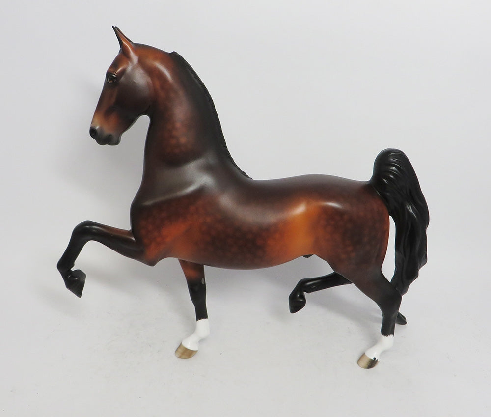 TULLY- OOAK BAY DAPPLED SADDLEDBRED 10/26/18