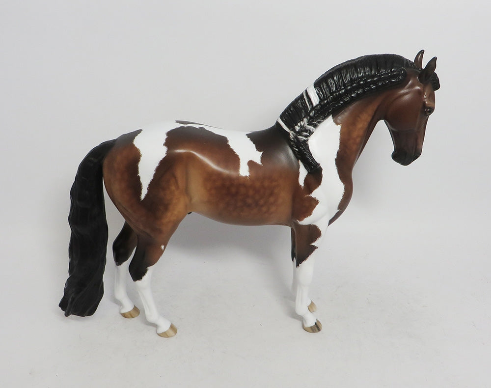 SPENGLER- OOAK DAPPLE BAY TOBIANO ANDALUSIAN 10/26/18