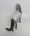 FRIGHT NIGHT- OOAK APPALOOSA ANDALUSIAN MODEL HORSE 25018