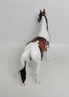 HANNIBAL-LE-3 DAPPLE BAY PINTO ARABIAN MODEL HORSE 2018