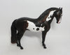 BADGER-OOAK BROWN BAY PINTO ANDALUSIAN MODEL HORSE MM 2018