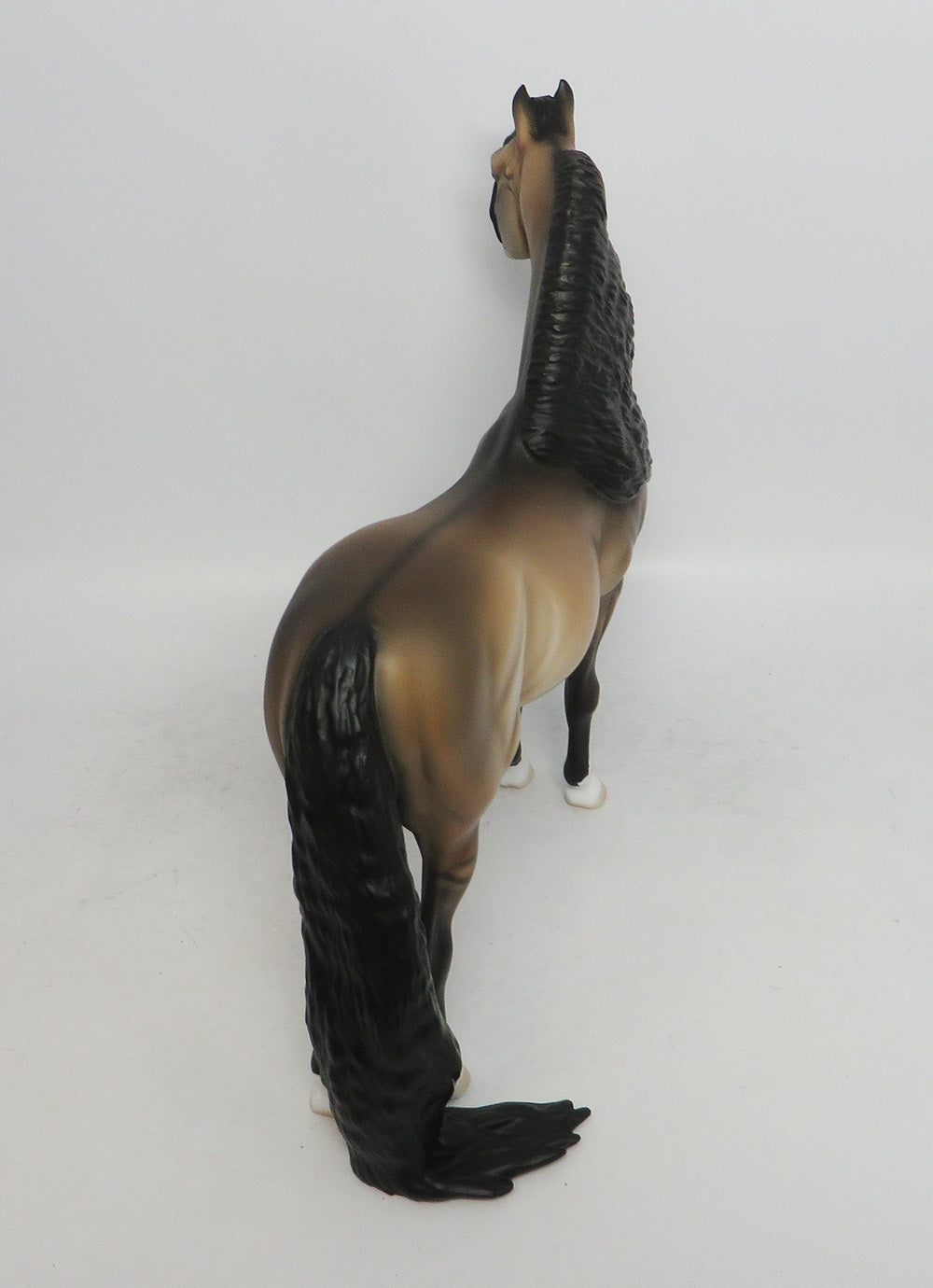 BARLEY- OOAK MORGAN BUCKSKIN MODEL HORSE 2018
