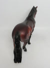 CHUCKY- OOAK CUSTOM IRISH DAFTER BAY MODEL HORSE 2018