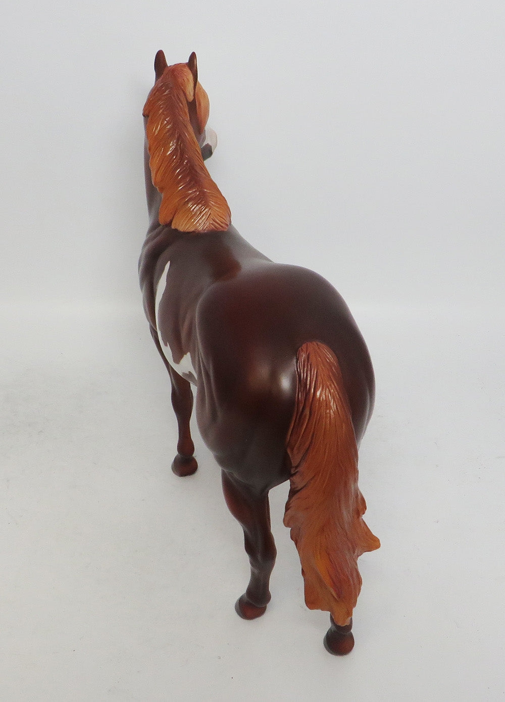 ROBIN- OOAK CHESTNUT ISH CUSTOM MODEL HORSE 2018