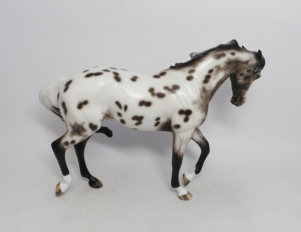 ATTA BOY LUTHER-OOAK APPALOOSA THOROUGHBRED MODEL HORSE BY SHERYL LEISURE 11/2/18
