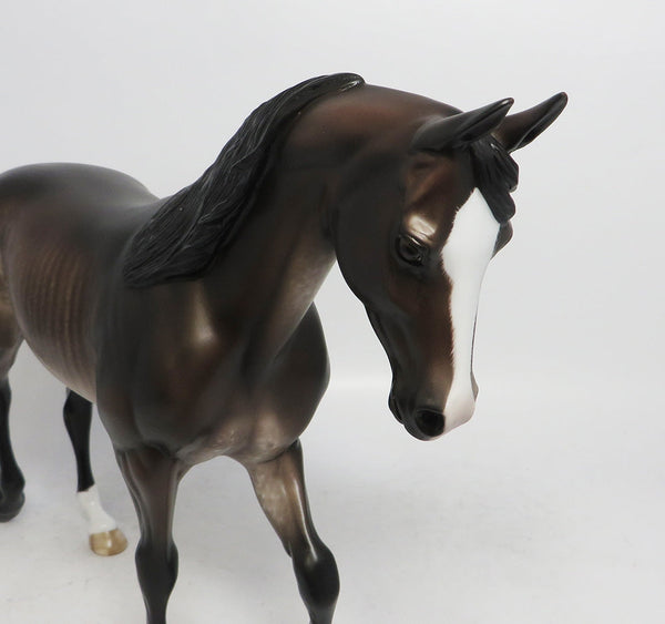 EDDIE-OOAK RABICANO THOROUGHBRED MODEL HORSE BY SHERYL LEISURE 11/9/18 ...