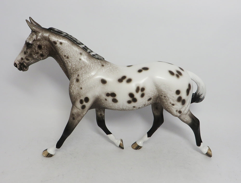 MARILYN-OOAK BAY APPALOOSA MODEL HORSE BY SHERYL LEISURE 11/2/18