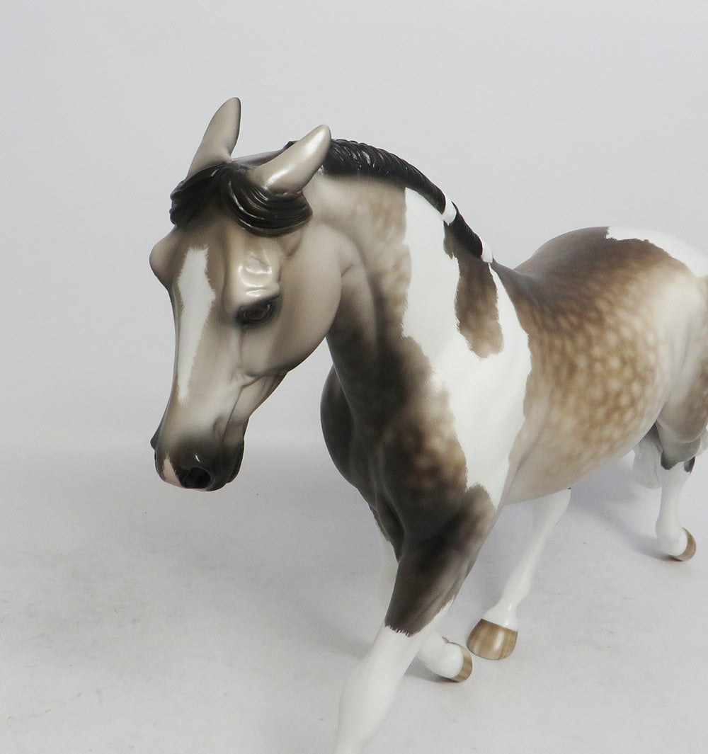 LILLY-OOAK DAPPLE ROSE GREY ETCHED TOBIANO