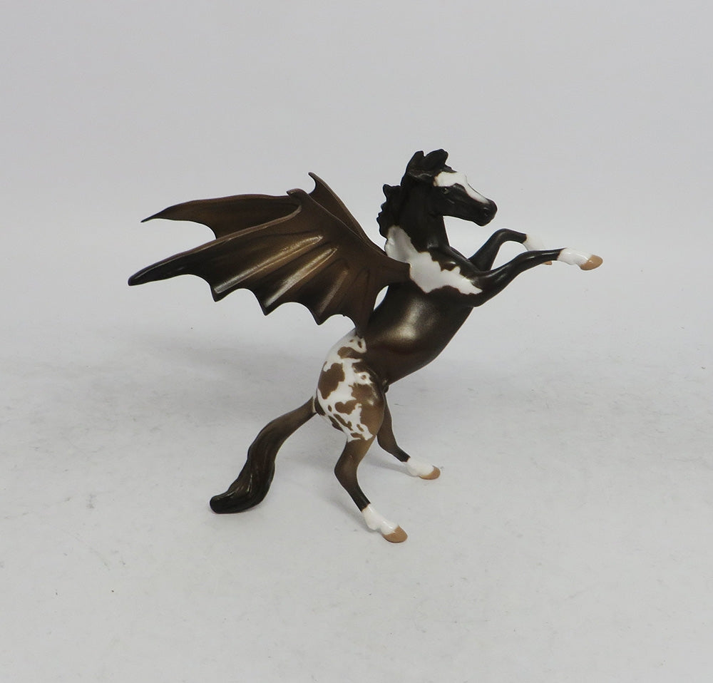 NINJO - OOAK BAT WINGED REARING CHIP 11/8/18