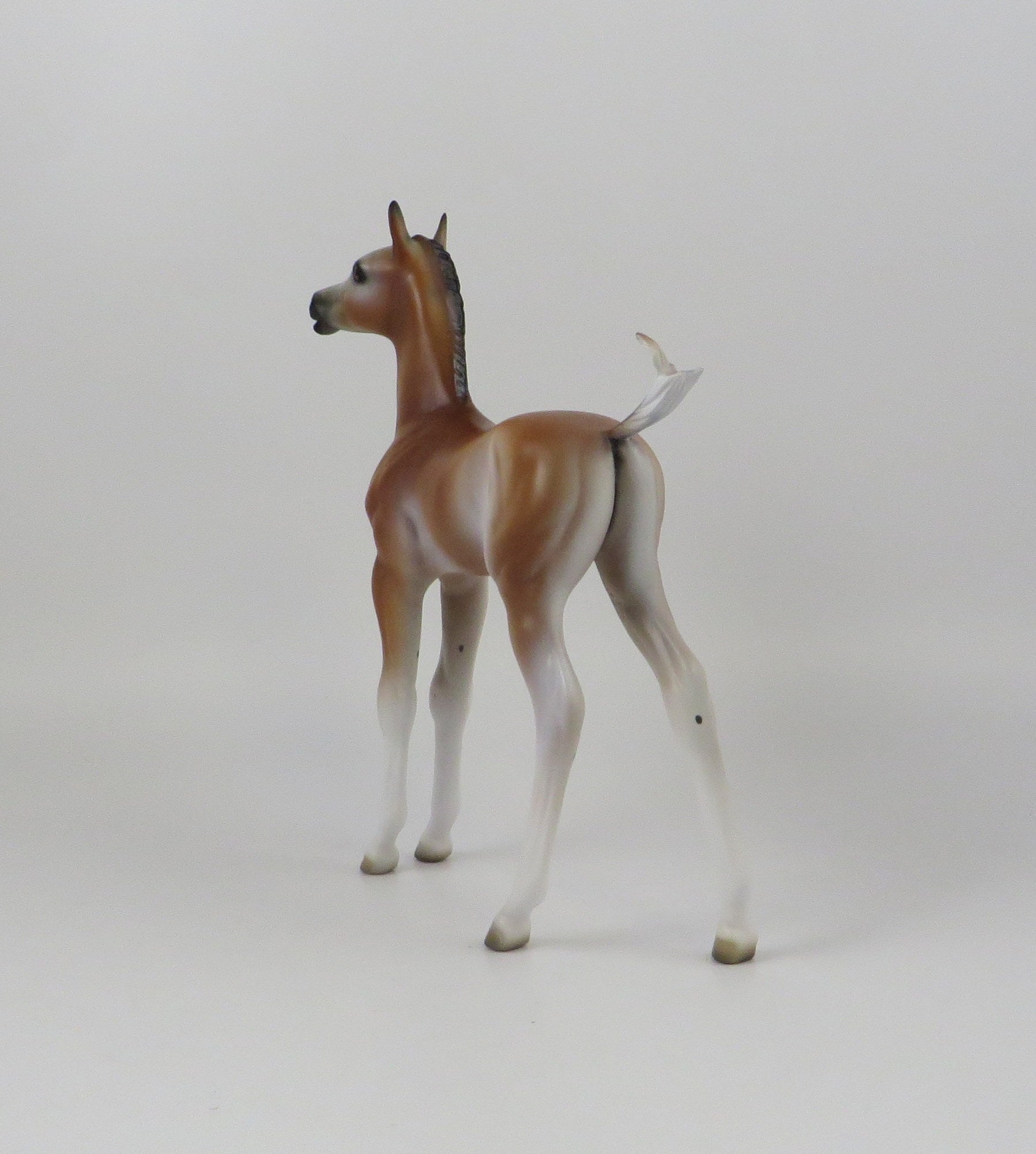 CERA-LE-3 BABY BAY ARABIAN FOAL MODEL HORSE 7/22/19