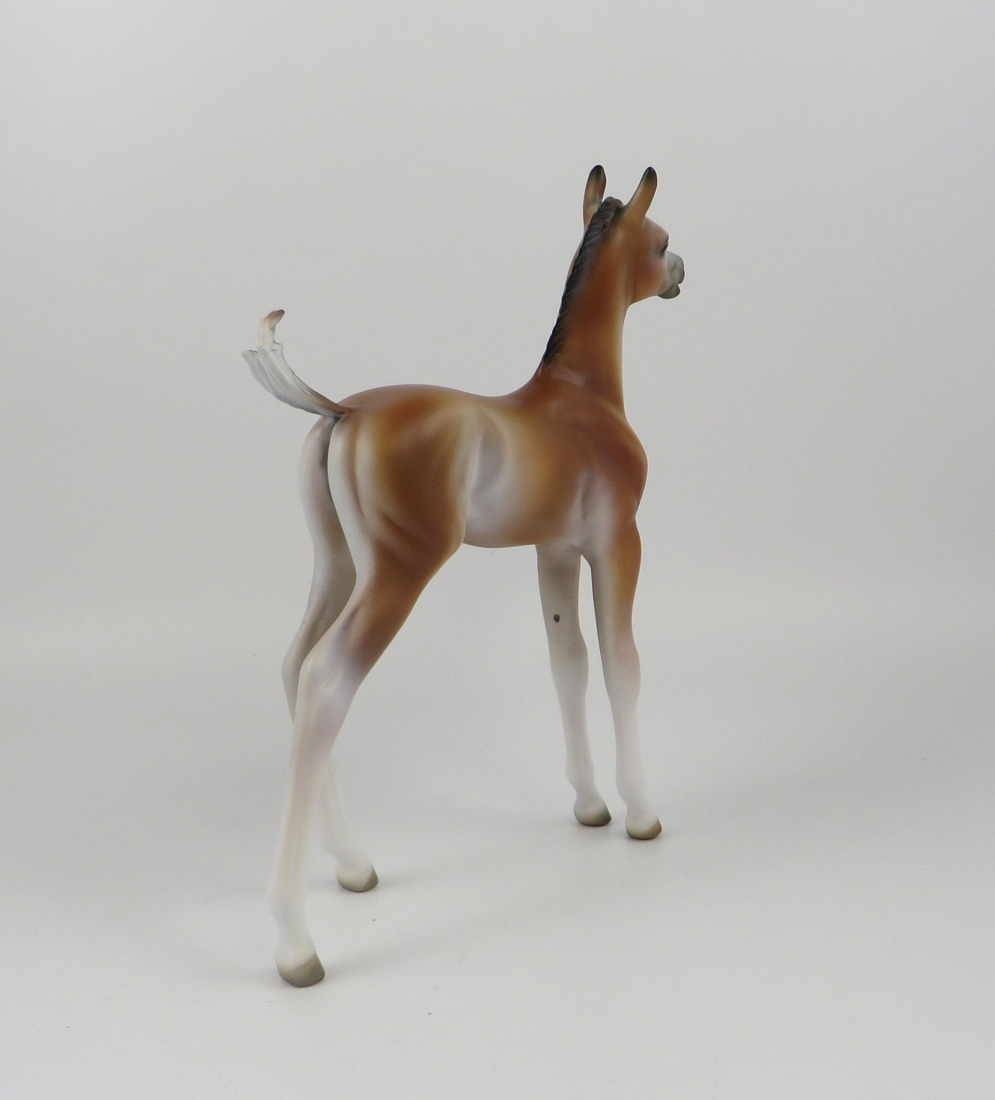 CERA-LE-3 BABY BAY ARABIAN FOAL MODEL HORSE 7/22/19