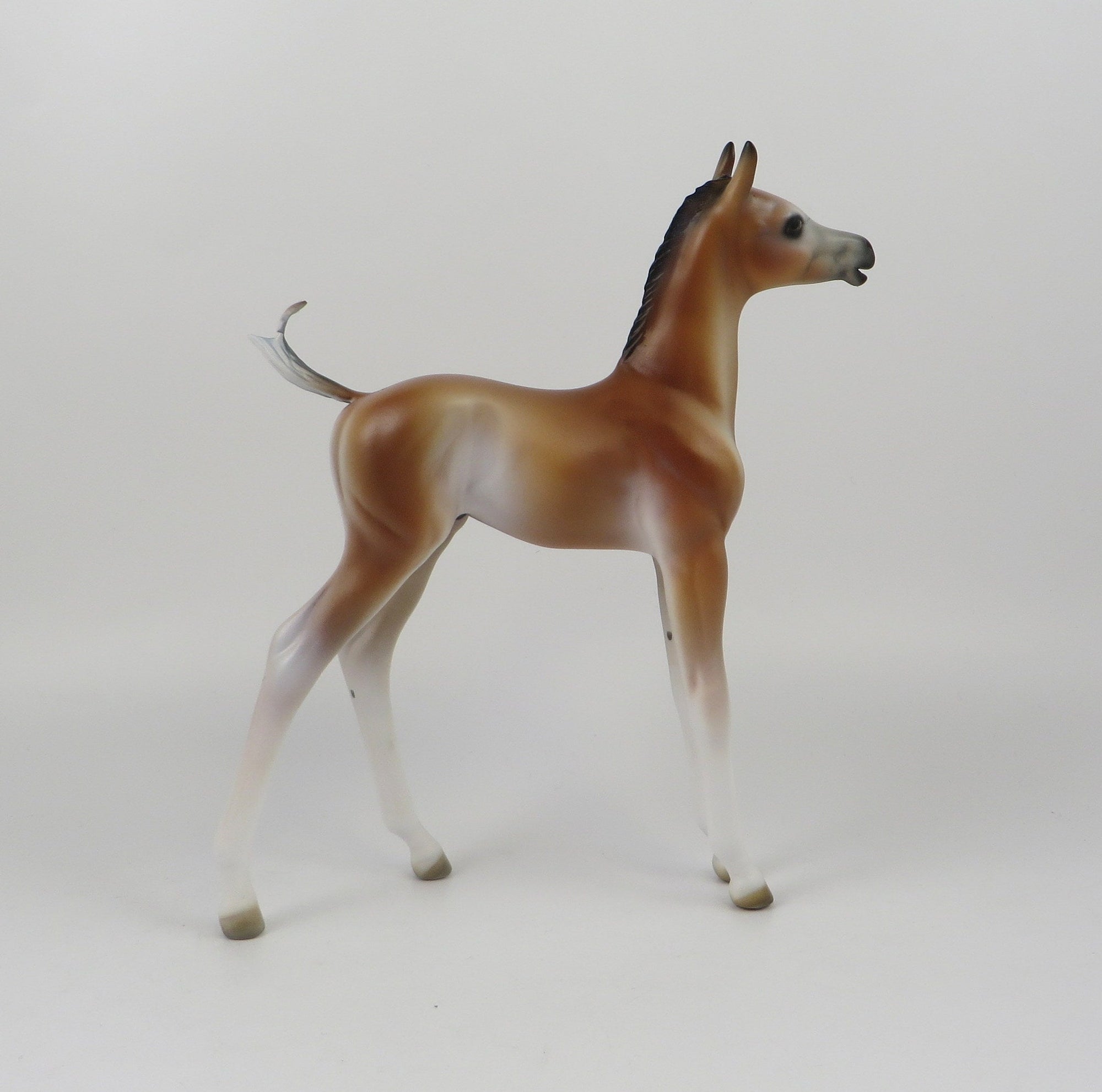 CERA-LE-3 BABY BAY ARABIAN FOAL MODEL HORSE 7/22/19