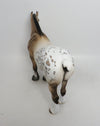 FESTIVE-OOAK APPALOOSA HEAVY DRAFT MARE MODEL HORSE WHS 2018