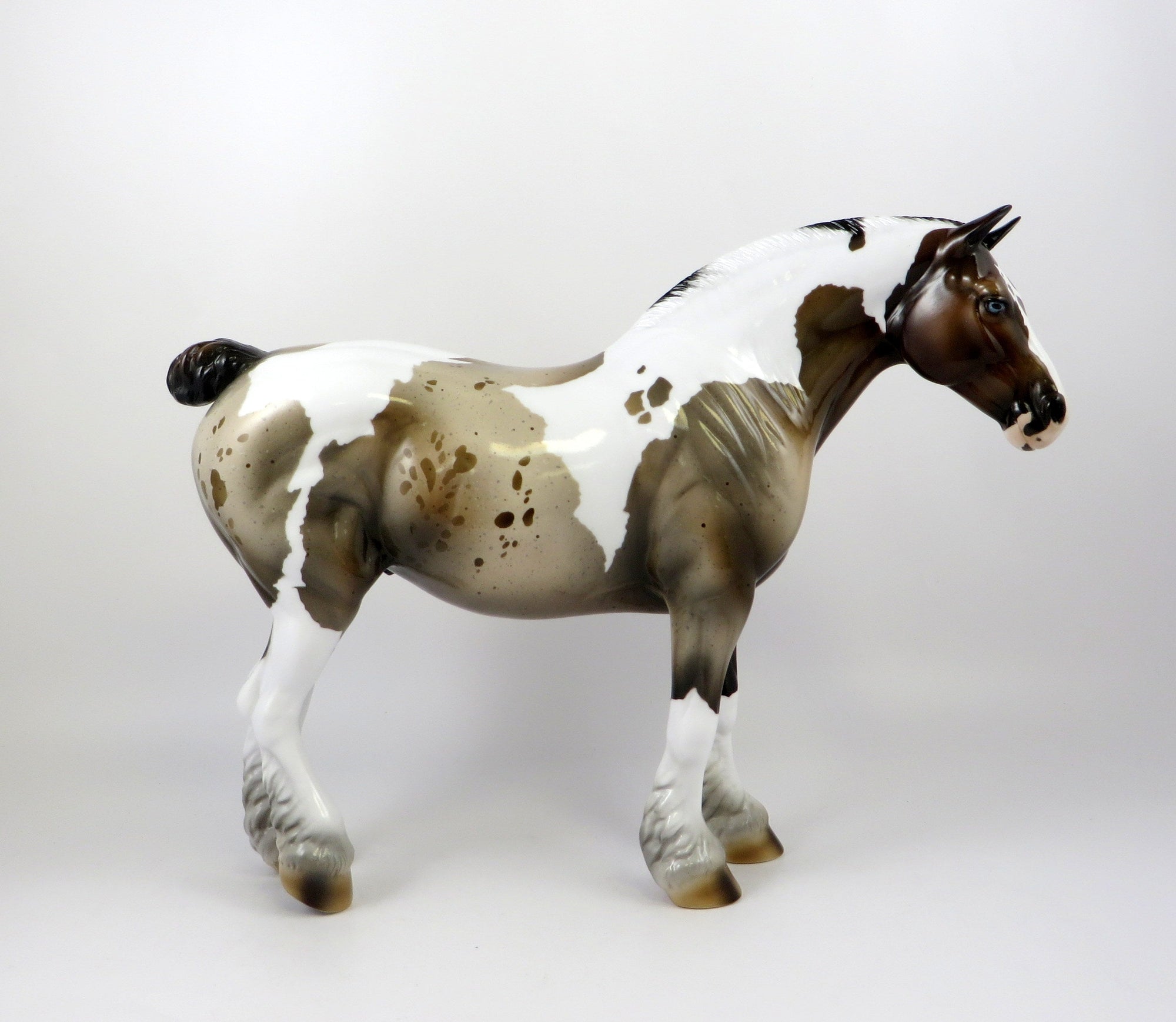 RIDGELINE-OOAK PINTALOOSA HEAVY DRAFT MARE BY DAWN QUICK 7/19/19