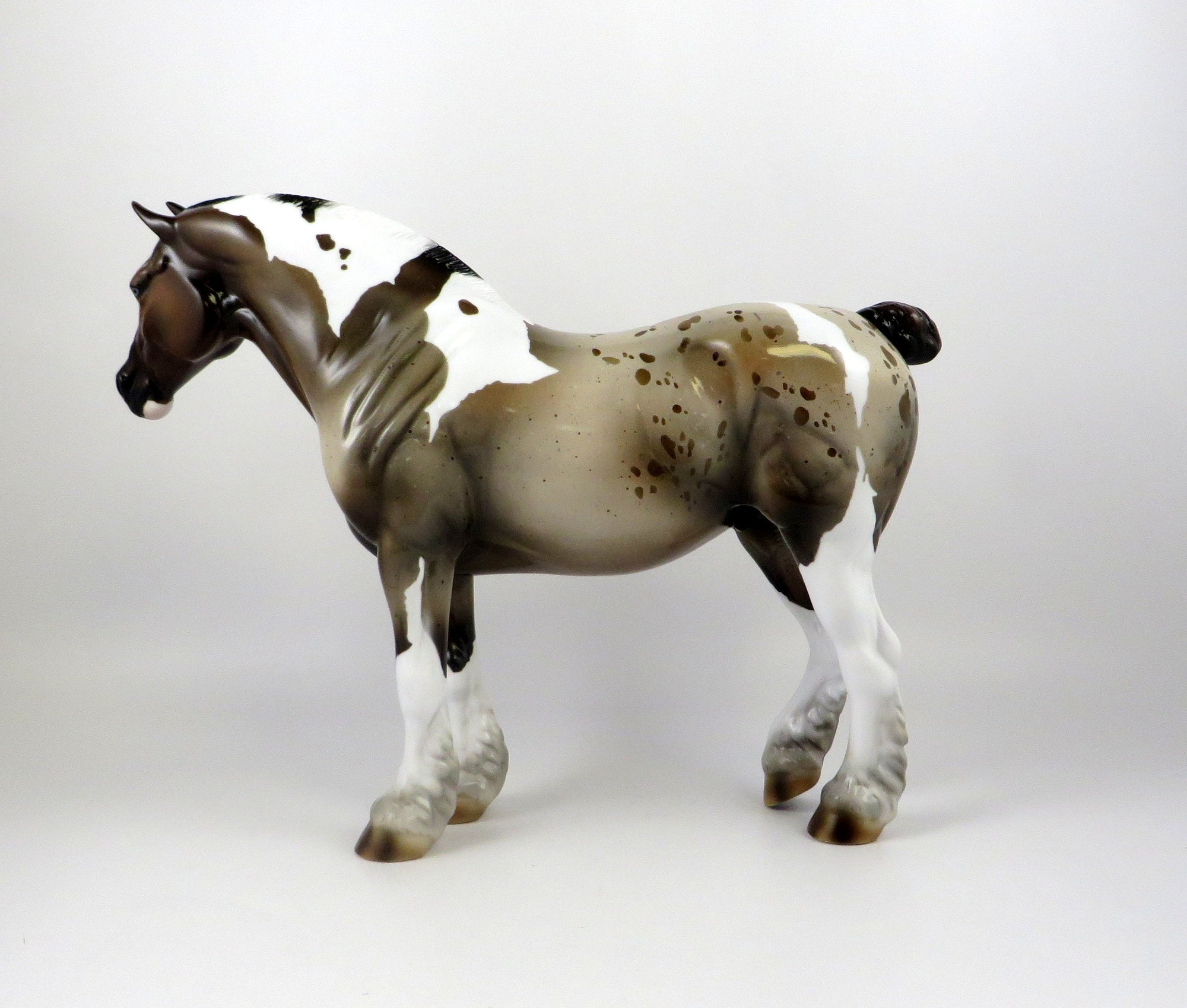 RIDGELINE-OOAK PINTALOOSA HEAVY DRAFT MARE BY DAWN QUICK 7/19/19