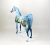 ELOWEN-OOAK BLUE DECORATOR ARABIAN MODEL HORSE 7/18/19