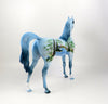 ELOWEN-OOAK BLUE DECORATOR ARABIAN MODEL HORSE 7/18/19