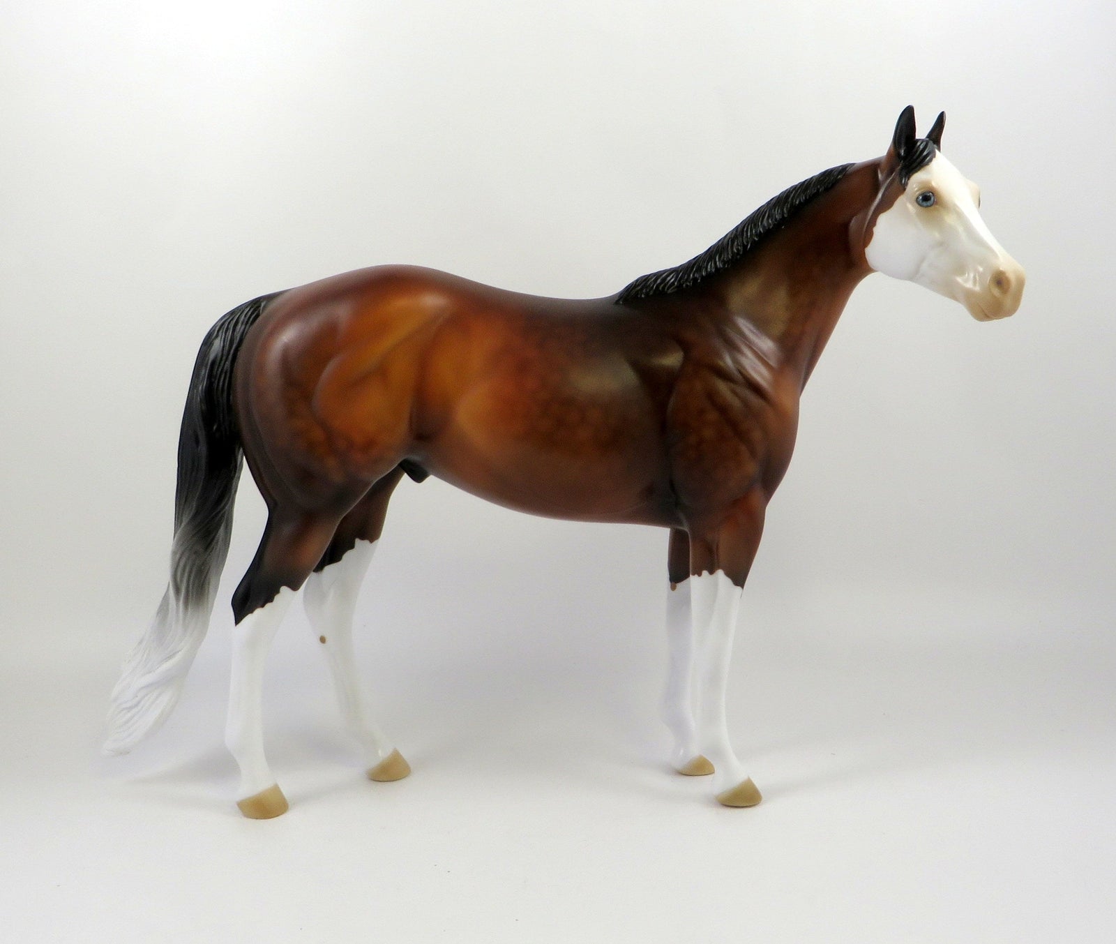 XEROX-OOAK DAPPLE BAY SPLASH ISH MODEL HORSE 7/22/19