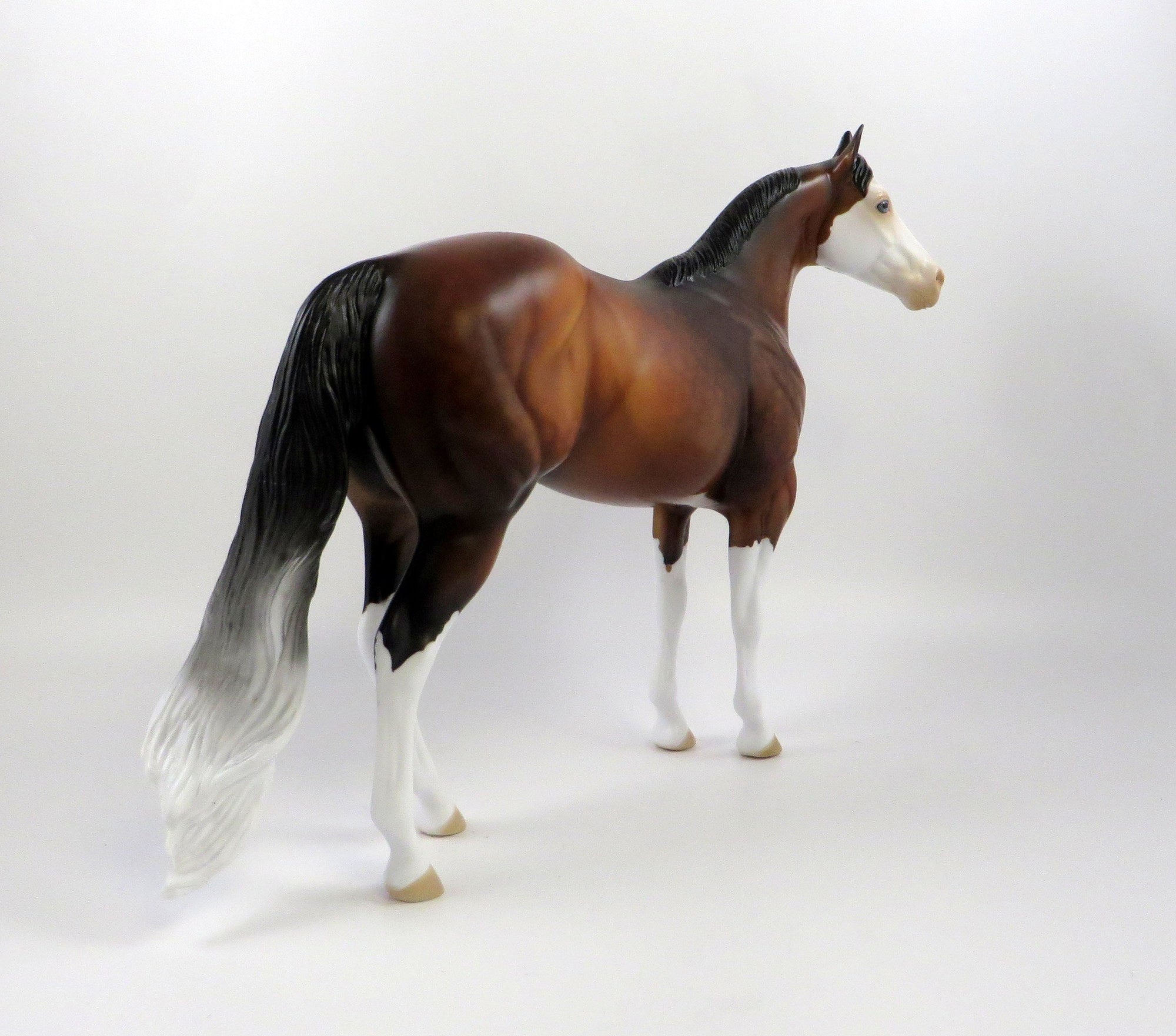 XEROX-OOAK DAPPLE BAY SPLASH ISH MODEL HORSE 7/22/19