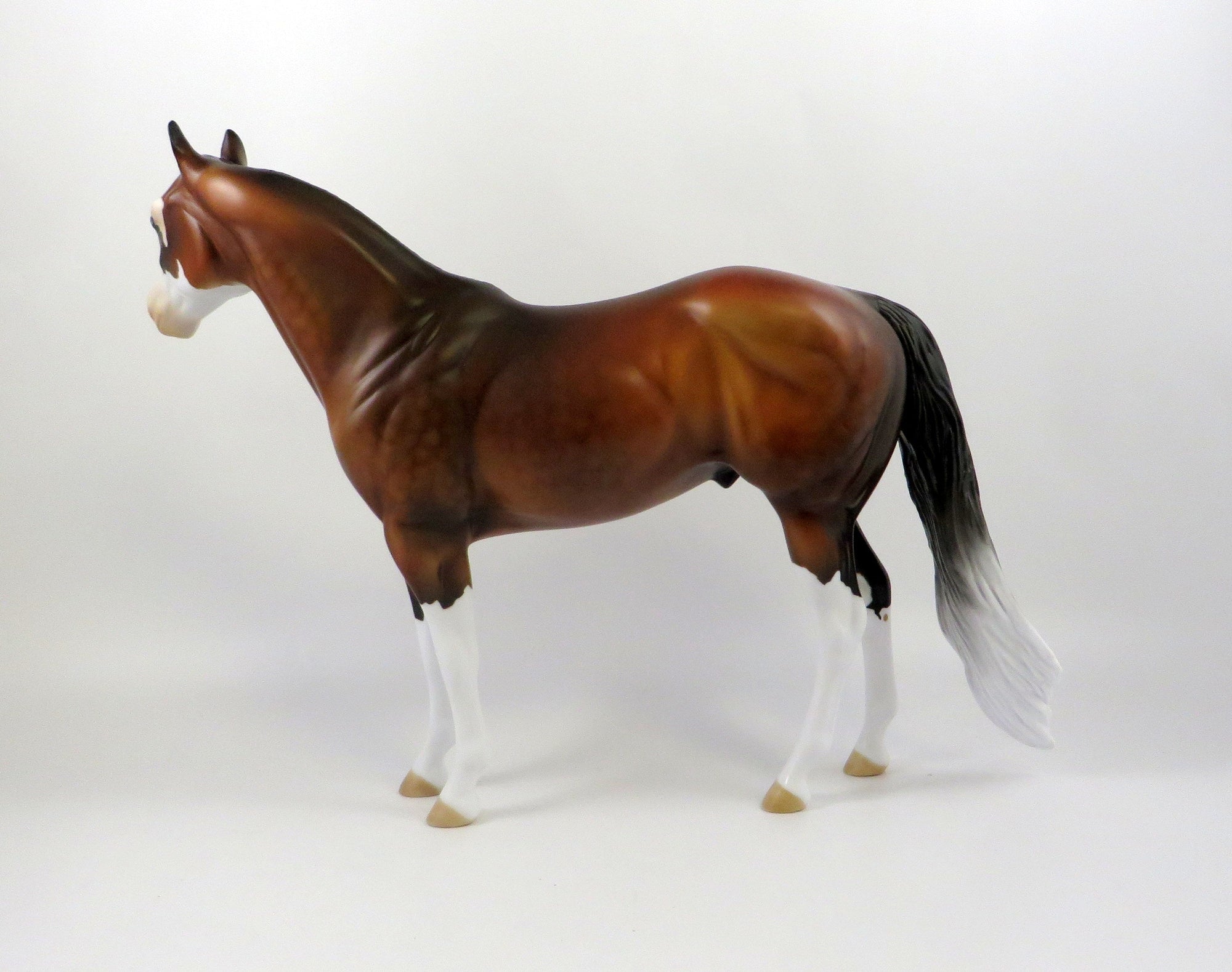 XEROX-OOAK DAPPLE BAY SPLASH ISH MODEL HORSE 7/22/19