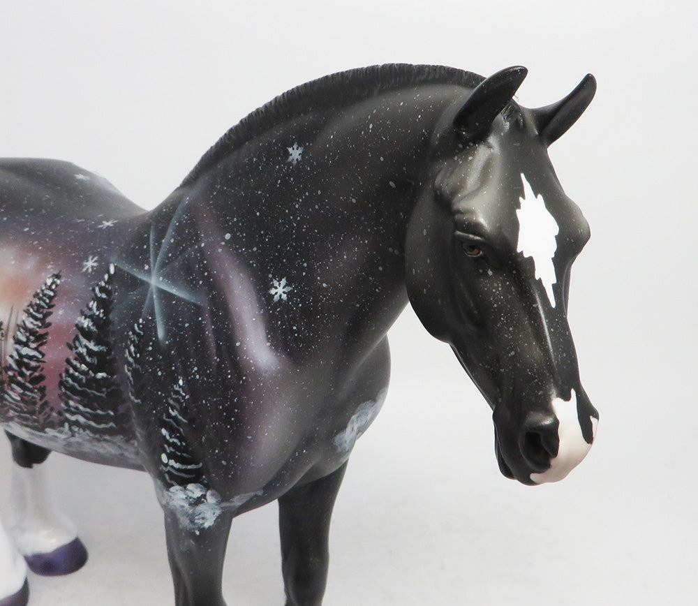 EVE-OOAK HEAVY DRAFT MARE CHRISTMAS DECORATOR WHS 2018
