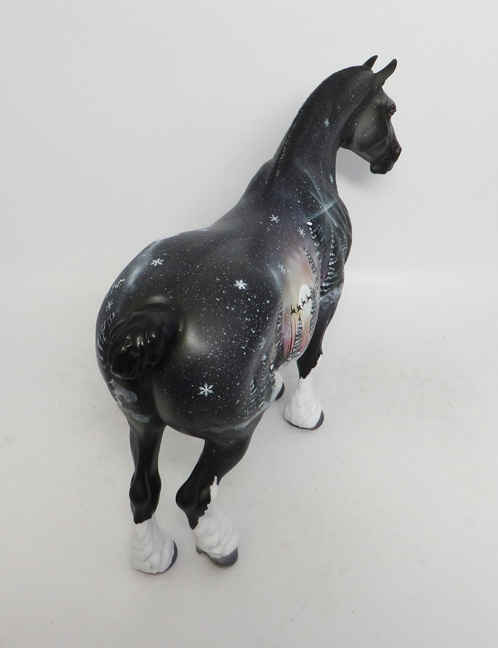 EVE-OOAK HEAVY DRAFT MARE CHRISTMAS DECORATOR WHS 2018