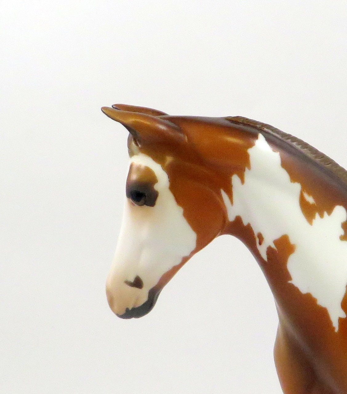 VERSE-OOAK CHESTNUT OVERO WEANLING MODEL HORSE 7/22/19
