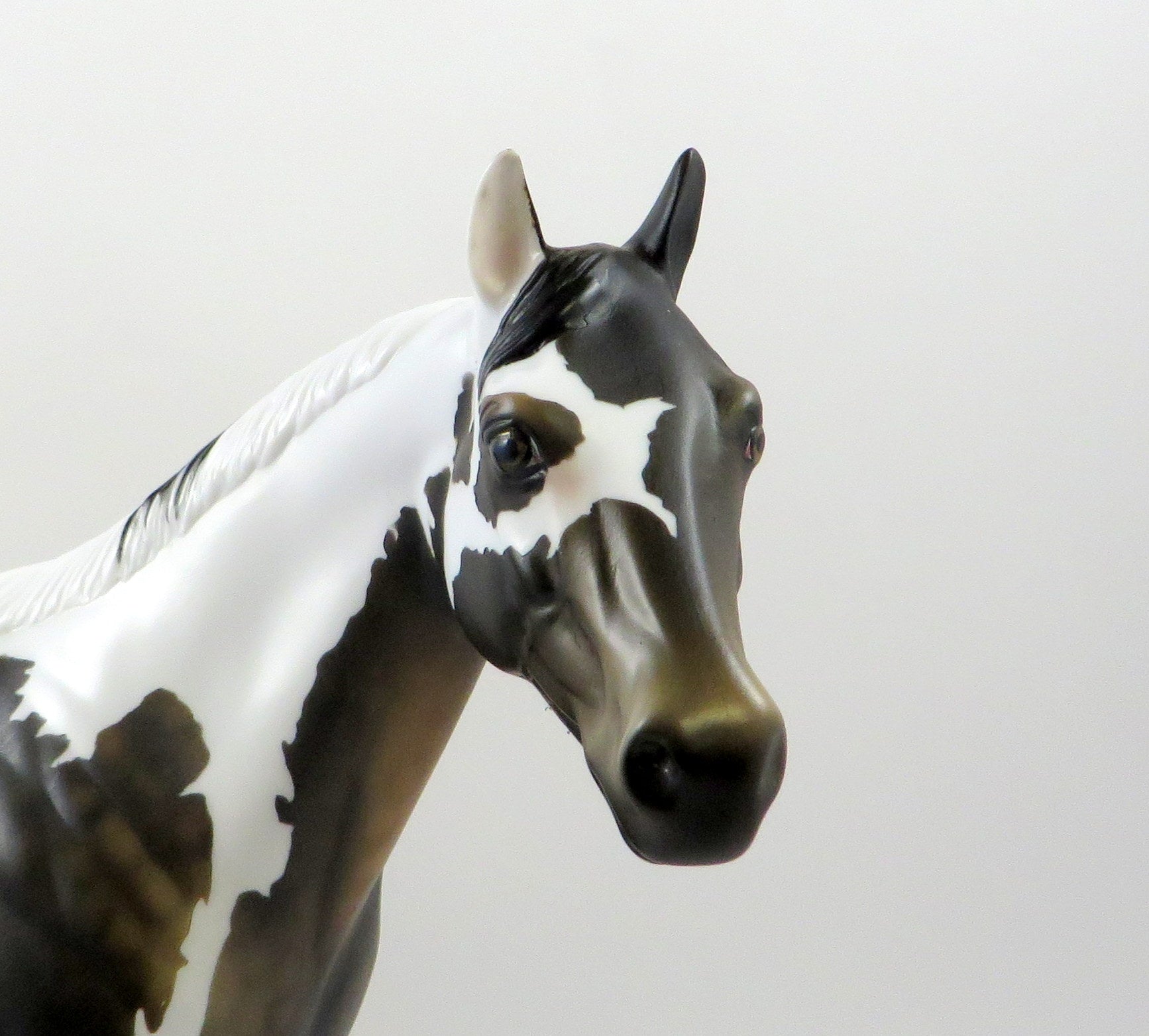 PURE VALOR-OOAK SOOTY BUCKSKIN PAINT ISH MODEL HORSE 7/25/19