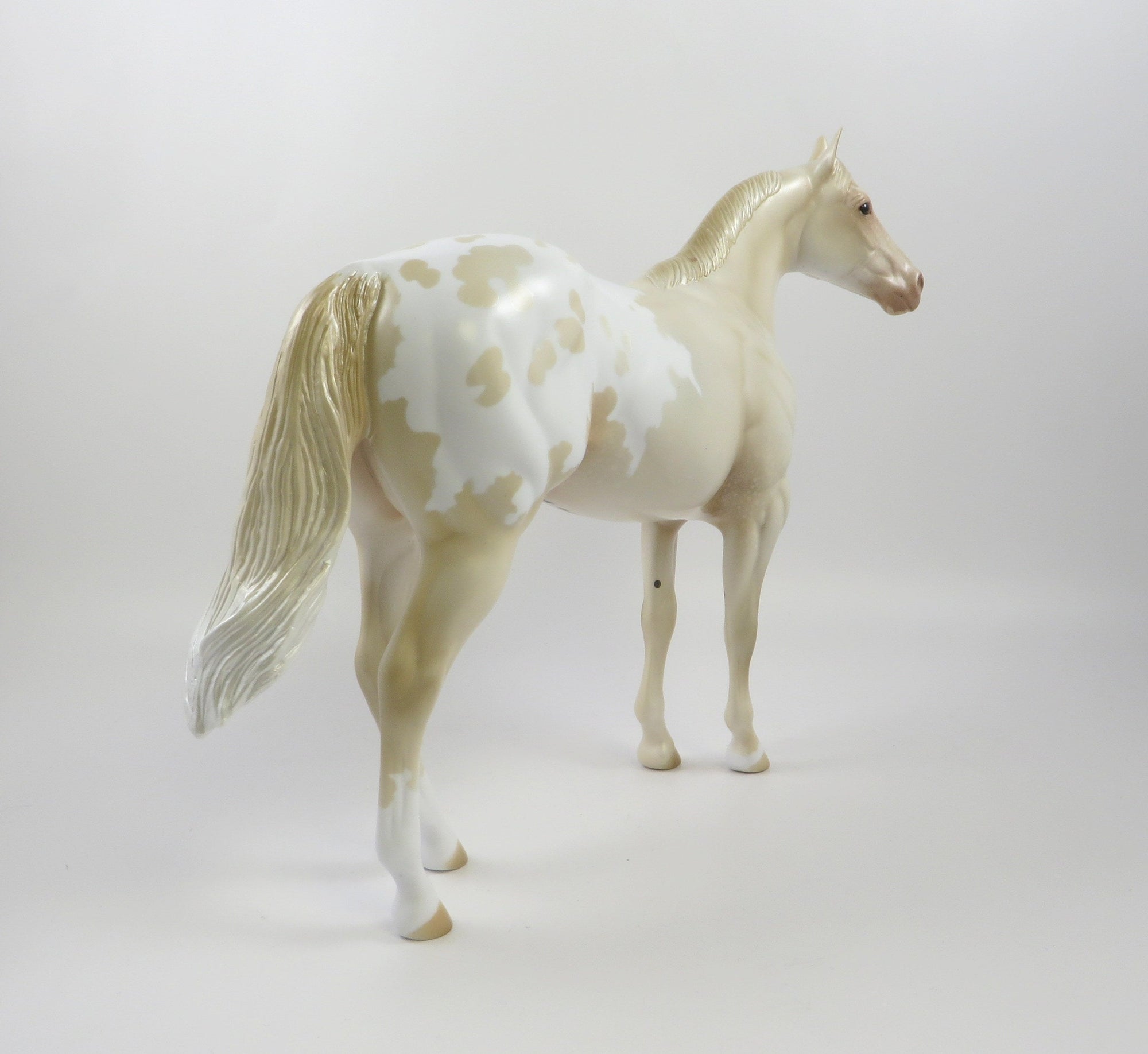 DESCARO-OOAK PERLINO APPALOOSA ISH MODEL HORSE 7/24/19