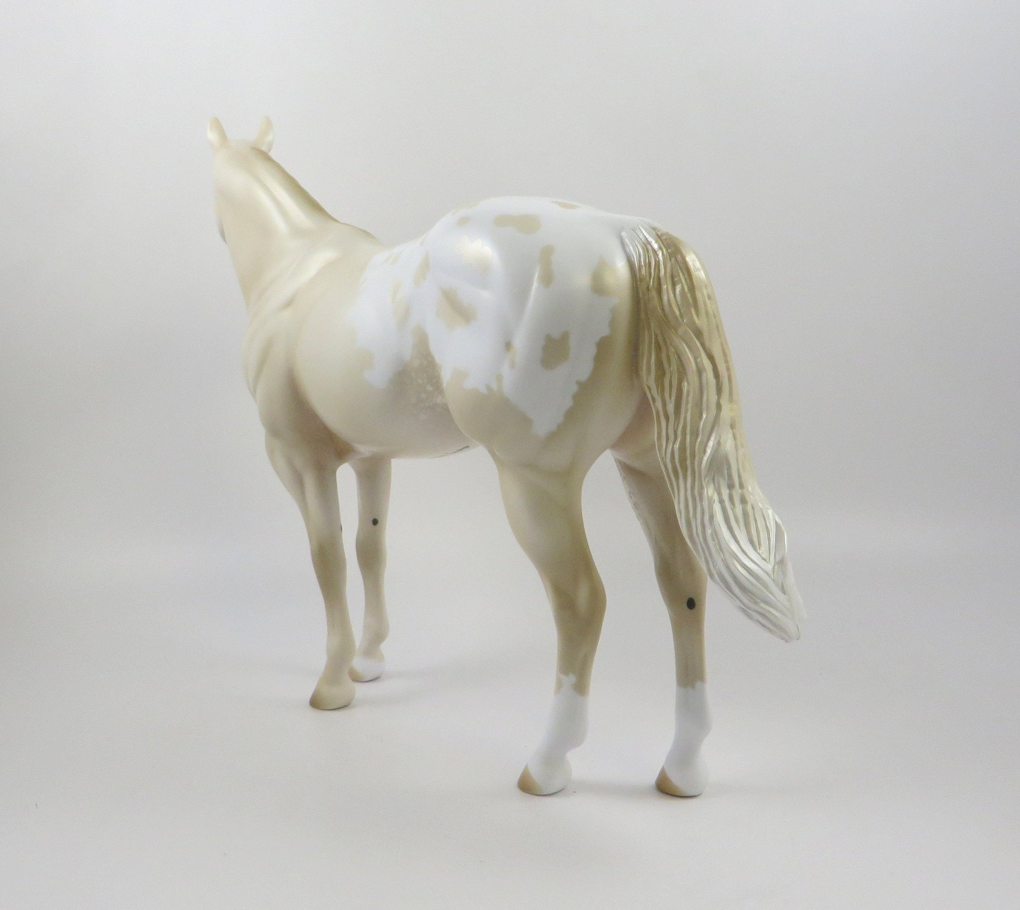 DESCARO-OOAK PERLINO APPALOOSA ISH MODEL HORSE 7/24/19