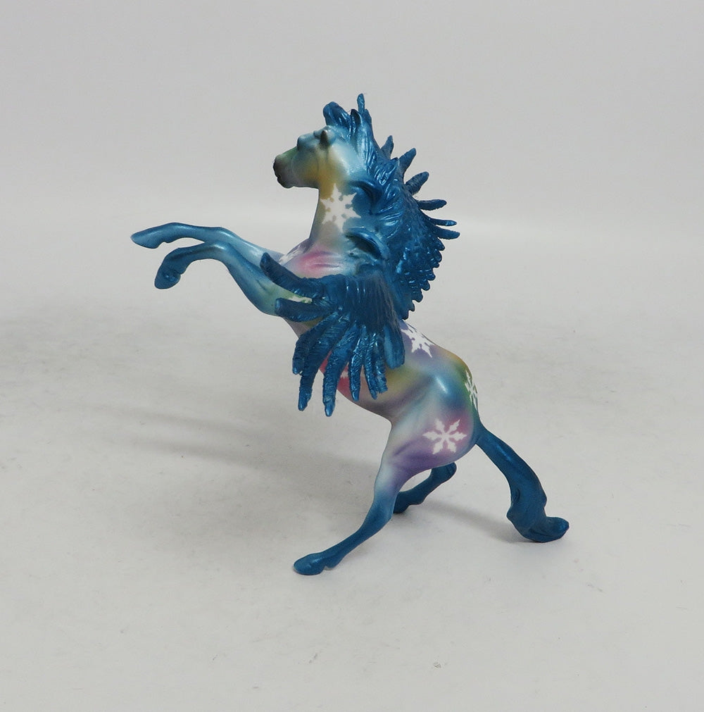 JUNIPER - OOAK REARING BLUE PEGA CHIP DECORATOR WHS 2018