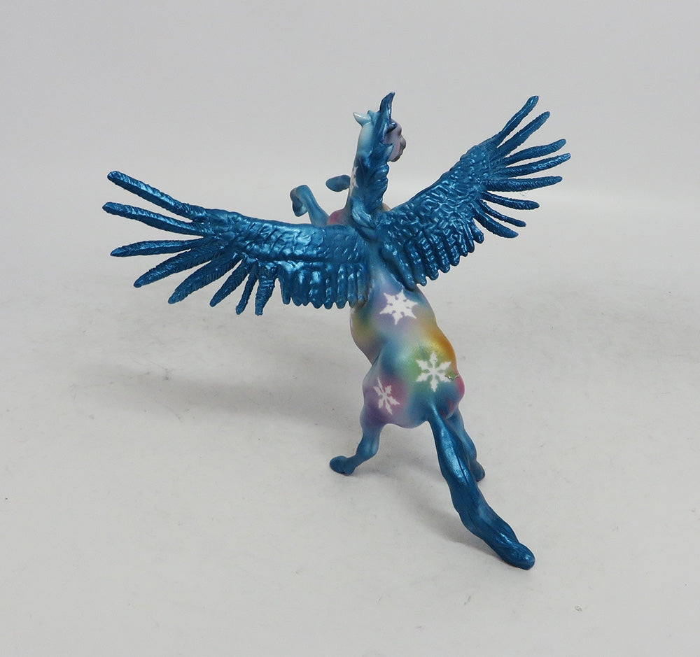 JUNIPER - OOAK REARING BLUE PEGA CHIP DECORATOR WHS 2018